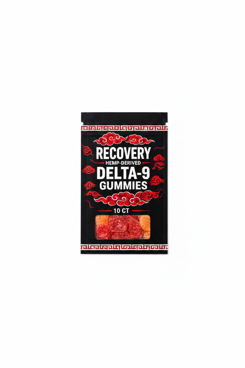 Recovery Hemp-derived Delta-9 Gummies - 10ct
