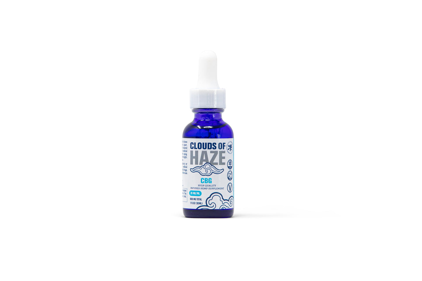 CBG blend tincture oil - CBG 600 - Clouds of Haze