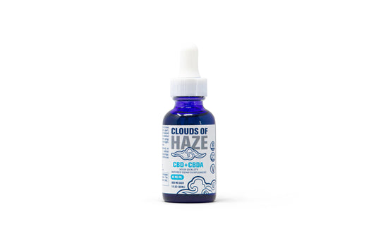 CBDA+CBD blend tincture oil - CBD+CBDA Oil - Clouds of Haze