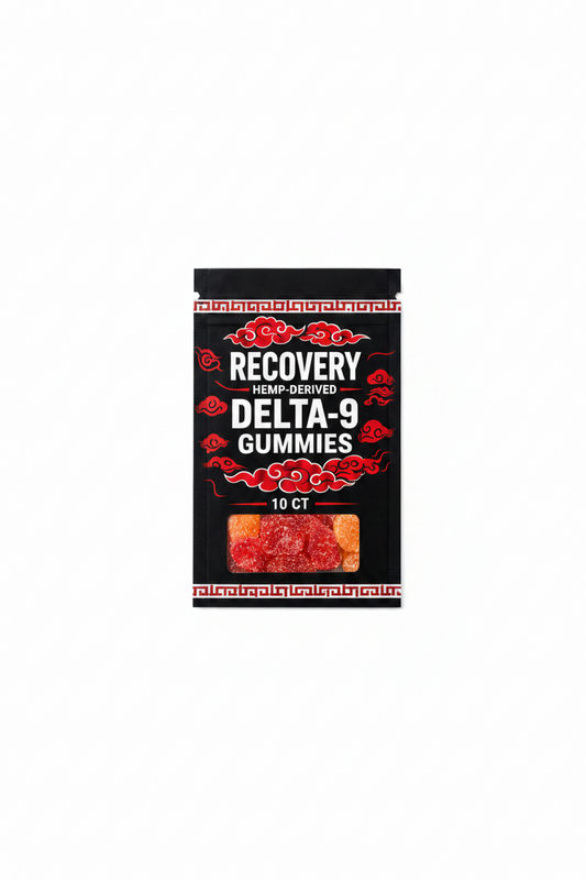 Recovery Hemp-derived Delta-9 Gummies - 10ct